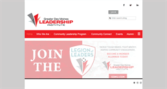 Desktop Screenshot of greaterdesmoinesleadershipinstitute.cloverpad.org