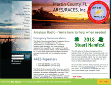 Tablet Screenshot of martincountyfloridaaresracesinc.cloverpad.org